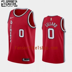 NBA Portland Trail Blazers Trikot Damian Lillard 0 Nike 2019-2020 Classic Edition Swingman - Kinder